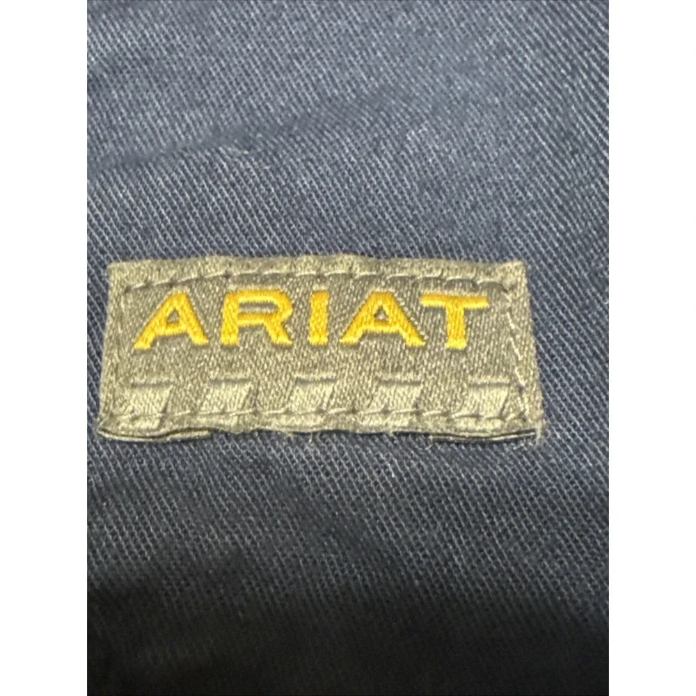 Ariat Rebar Men's Navy SS Shirt 4XL‎